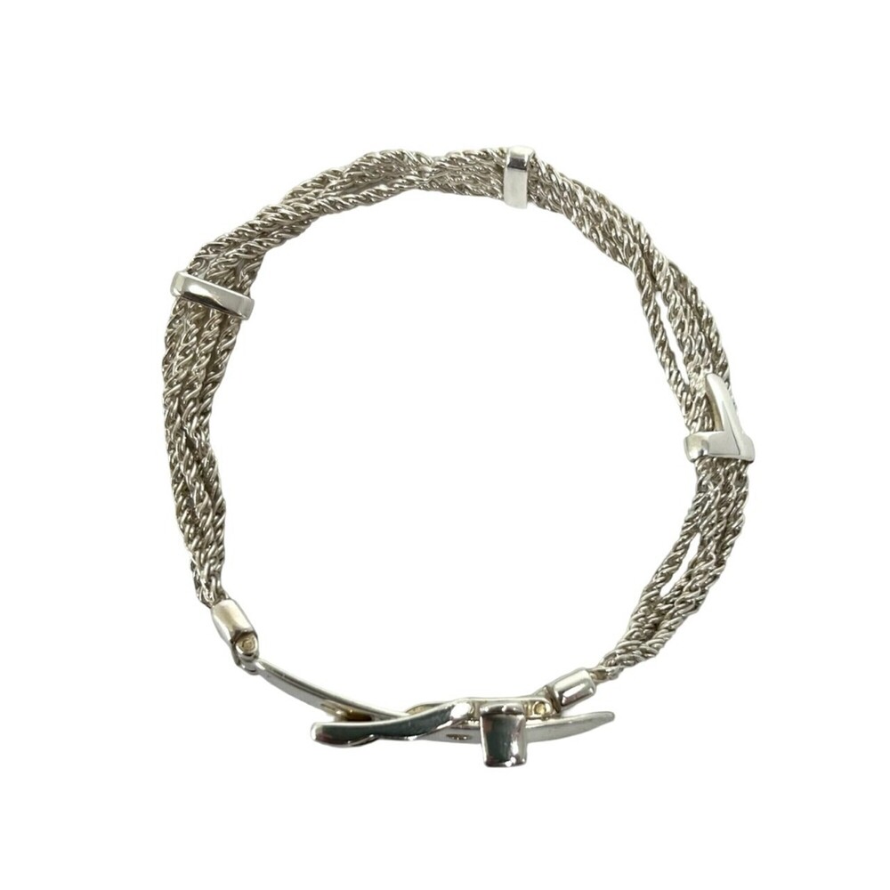 TIFFANY Vintage Silver Charm Bracelet